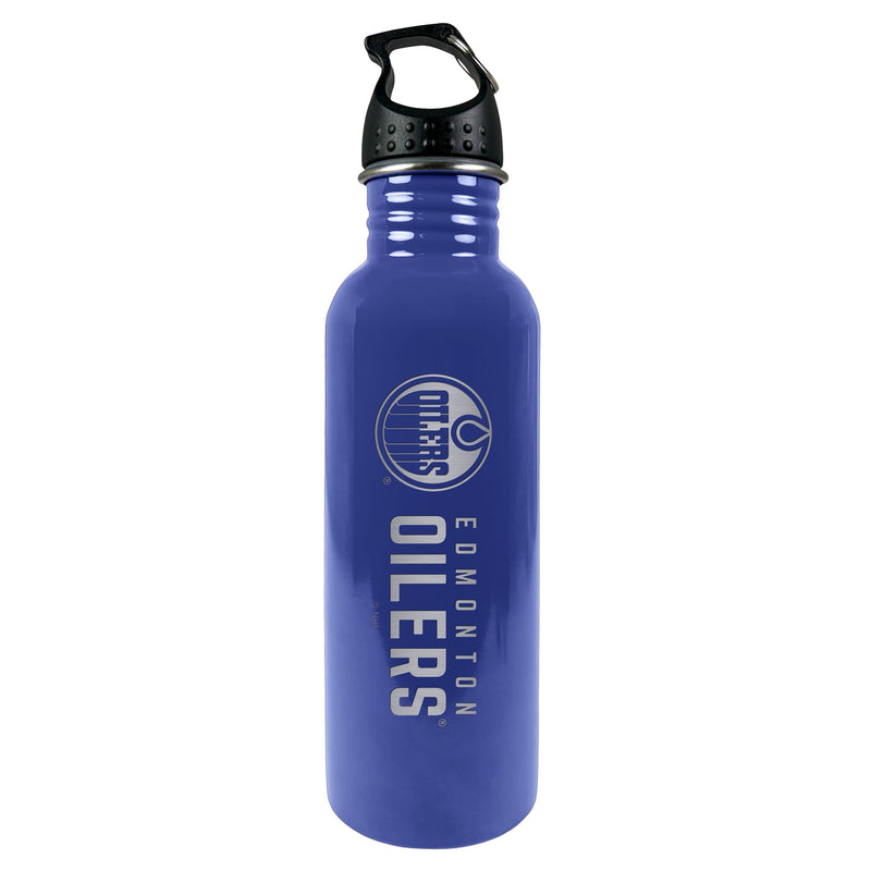NHL Edmonton Oilers Stainless Steel Water Bottle, 25-oz S9