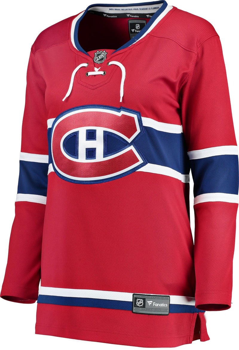 NHL Montreal Canadiens Breakaway Jersey, Women, Assorted Sizes D5