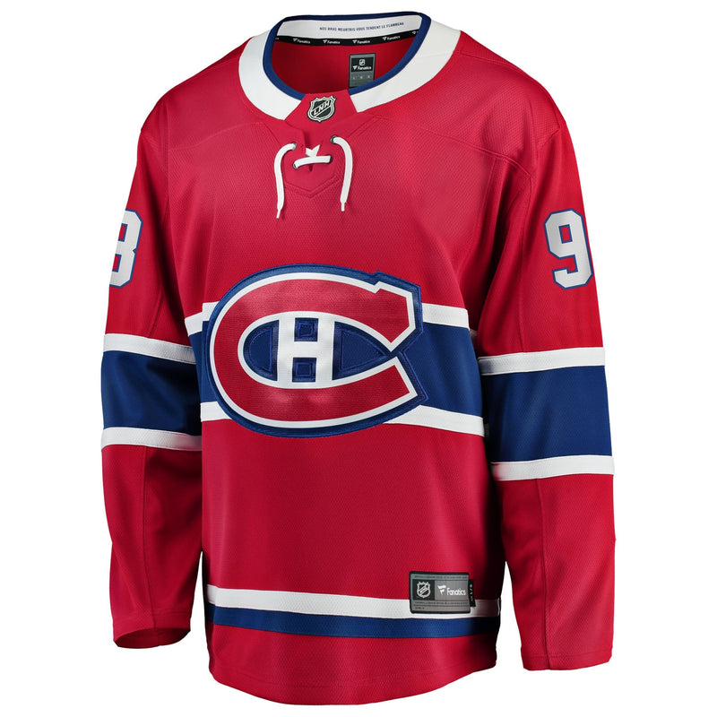 NHL Montreal Canadiens Breakaway Player Jersey, Ivan Demidov, Adult, Assorted Sizes I3