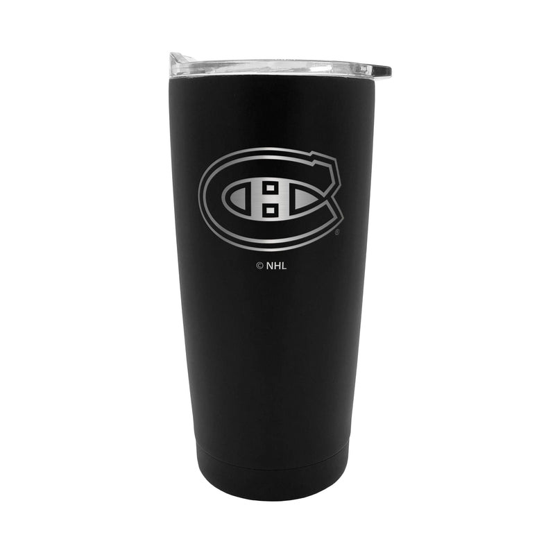 NHL Montreal Canadiens Executive Stainless Steel Insulated Travel Tumbler, Black, 20-oz M9