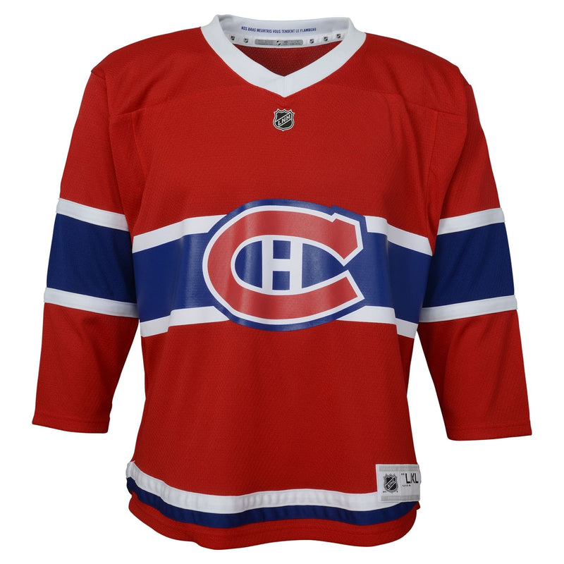 NHL Montreal Canadiens Replica Jersey, Child, Size 5/6 J9