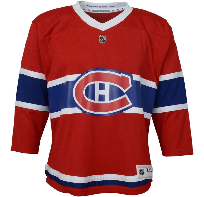 NHL Montreal Canadiens Replica Jersey, Youth, Assorted Sizes S3