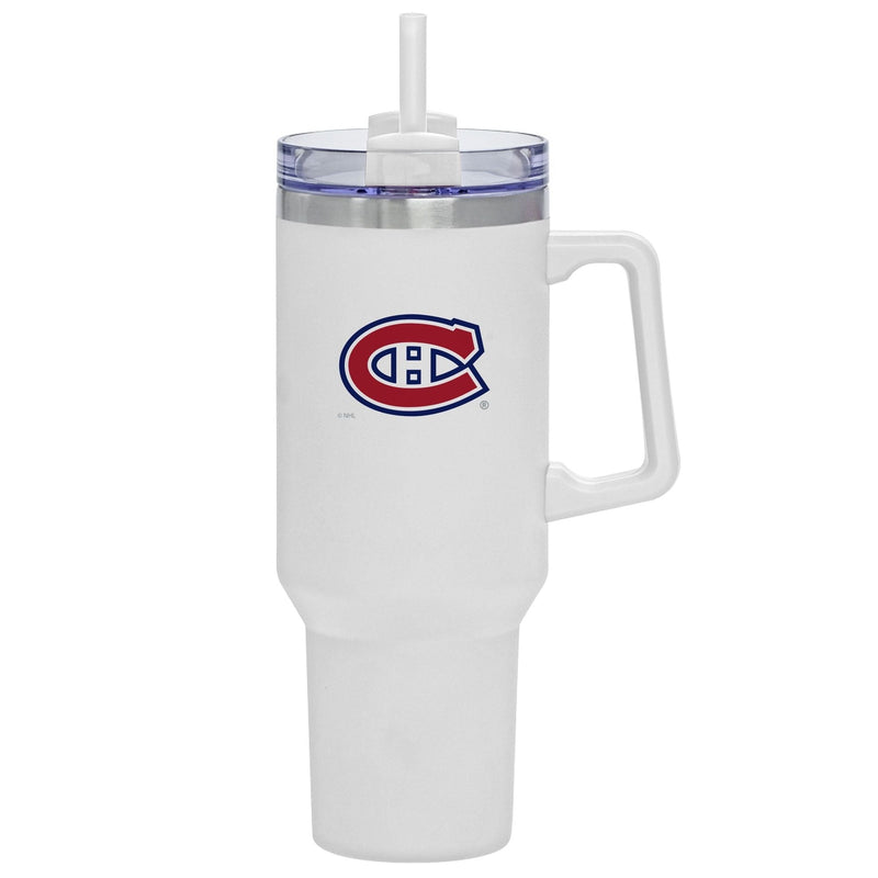NHL Montreal Canadiens Travel Mug with Straw and Handle, 40-oz A6