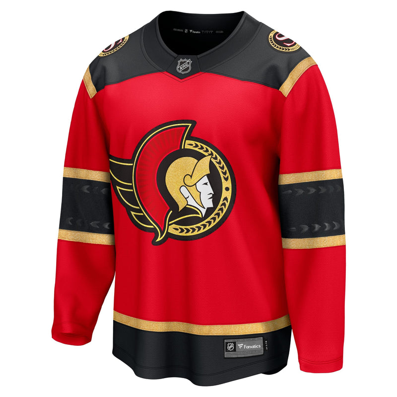 NHL Ottawa Senators 2025 Adult Standard Alternate Breakaway Jersey, Various Sizes X9