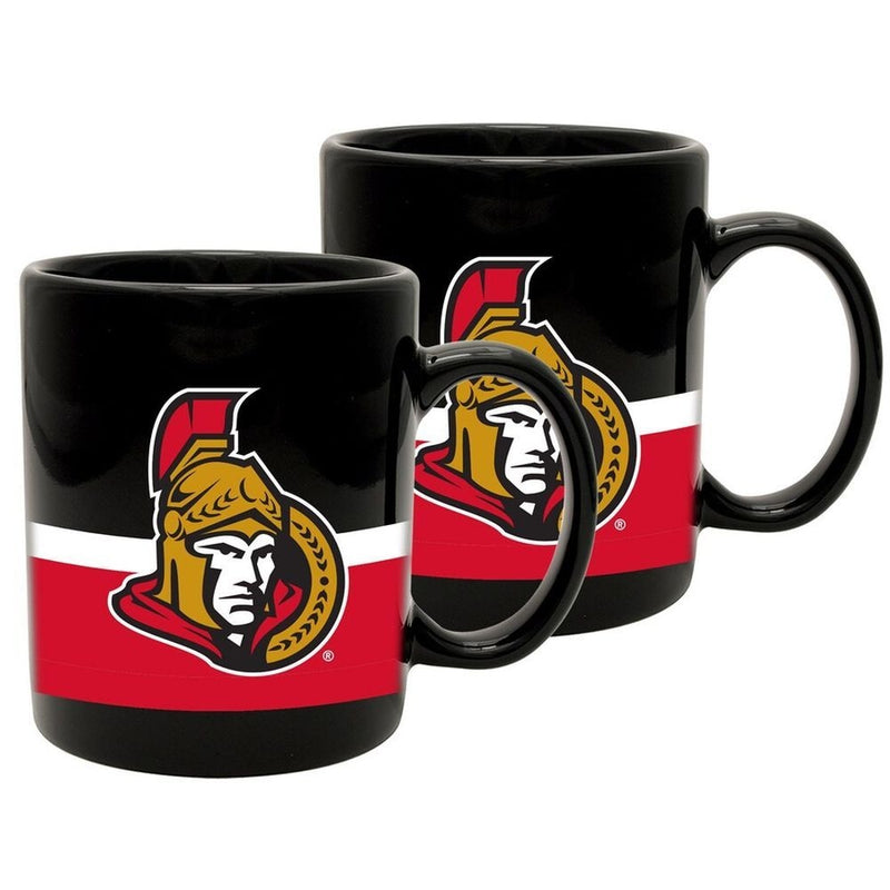 NHL Ottawa Senators Ceramic Mug, 11-oz, 2-pk J8