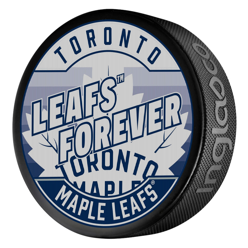 NHL Toronto Maple Leafs Dual-Image Lenticular Hockey Puck, 6-oz N5