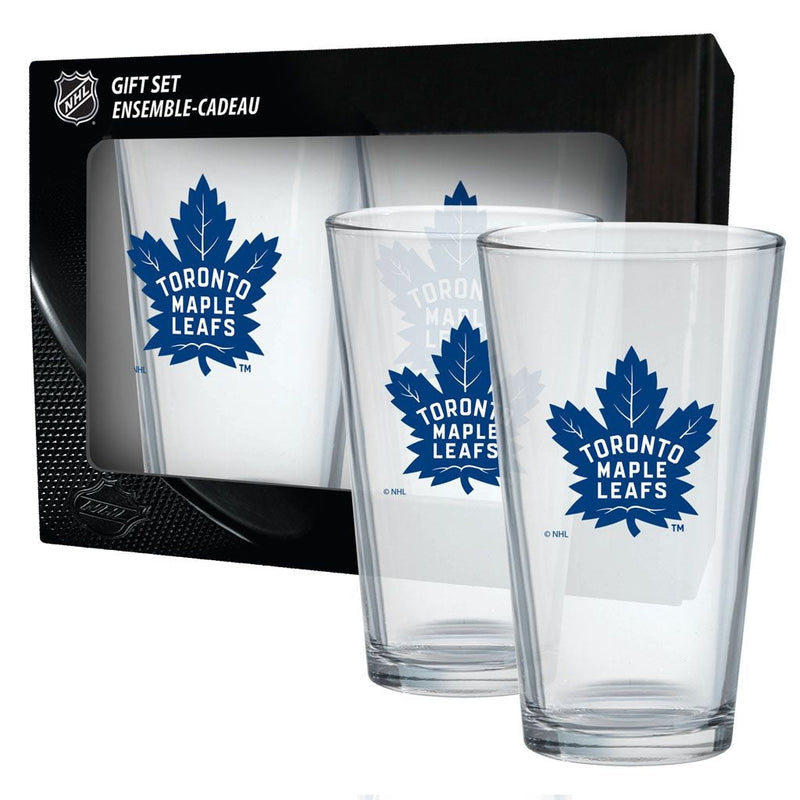 NHL Toronto Maple Leafs Mixing Pint Glass Box Set, 2-pk, 16-oz K6