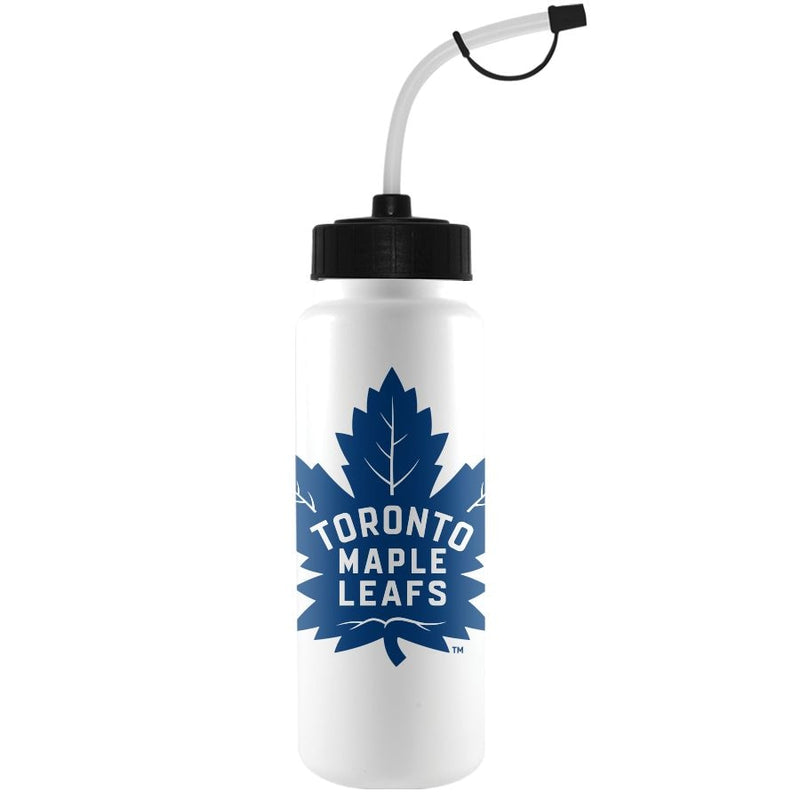 NHL Toronto Maple Leafs Officially Licensed Hockey Water Bottle, 1-L Y3