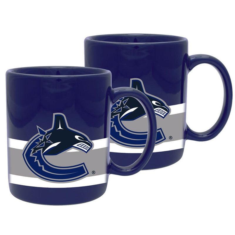 NHL Vancouver Canucks Ceramic Mug, 11-oz, 2-pk S4