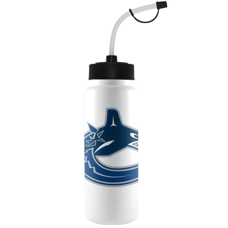 NHL Vancouver Canucks Officially Licensed Hockey Water Bottle, 1-L G3