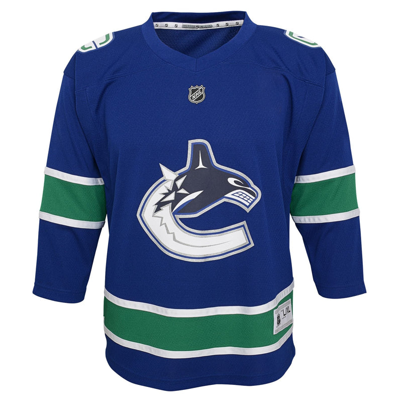 NHL Vancouver Canucks Replica Jersey, Child, Size 5/6 N7