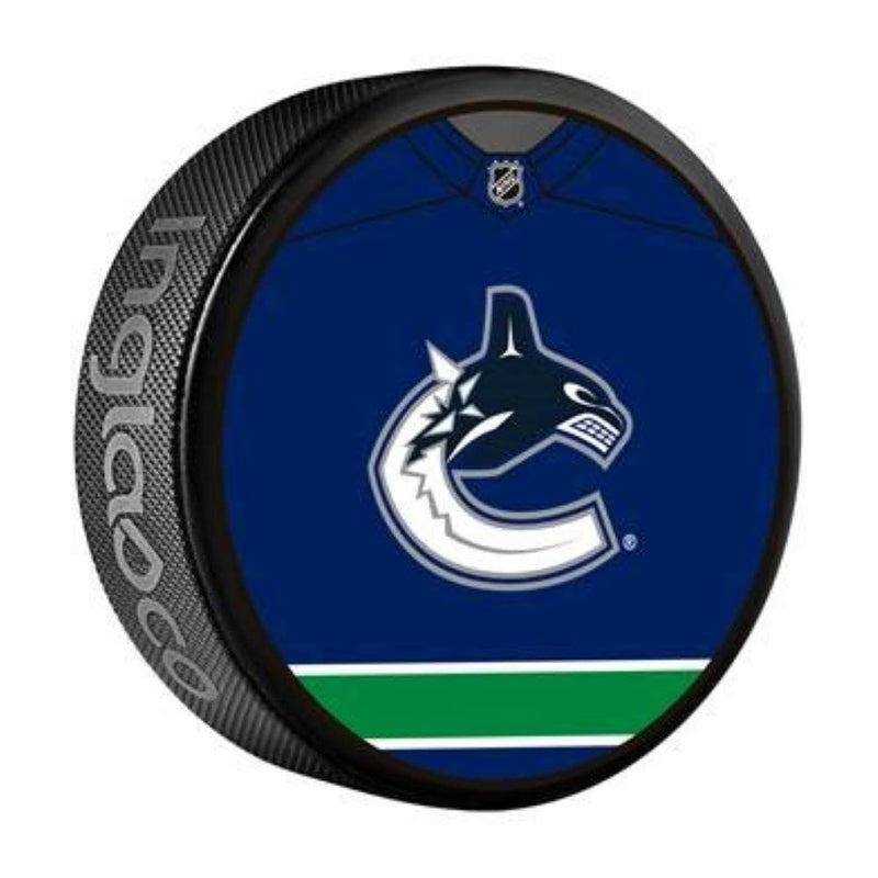 NHL Vancouver Canucks Souvenir Hockey Puck, 6-oz Z3