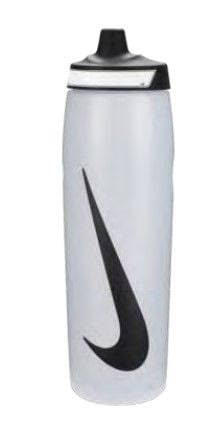Nike Refuel Squeeze Water Bottle, BPA Free, 32-oz, Clear/Black E3