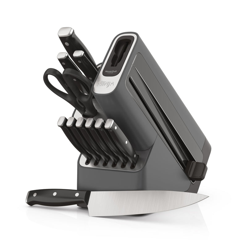 Ninja Foodi NeverDull Essential Knife Block Set, 12-pc D1