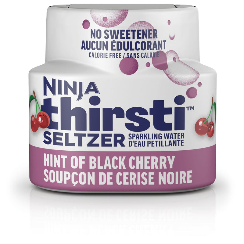 Ninja Thirsti SELTZER Black Cherry Flavoured Water Drops M2