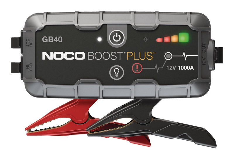 NOCO GB40 Boost Plus Booster Pack/Jump Starter, 1000-Amp, 12V I5