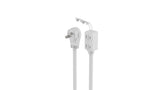 NOMA 15-ft 16/2 Indoor Extension Cord, 3 Outlets, Flat Plug, White