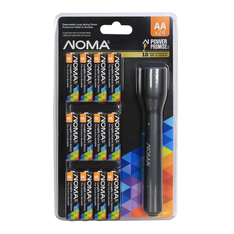 NOMA AA24 Battery & Flashlight Combo P8