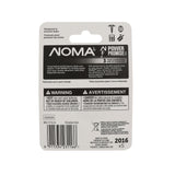 NOMA CR2016 3V / 3 Volt Lithium Coin Cell Batteries, Long Lasting, 5-pk
