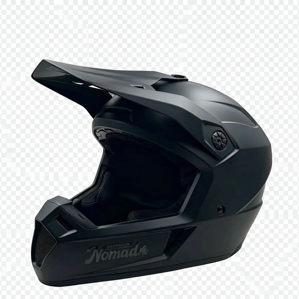 Northern Nomad Trail Blazer Dirt Bike Helmet, Matte Black, Various Sizes H7