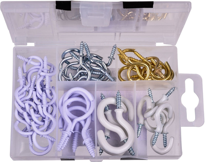 OOK Cup Hooks Set, Assorted, 55-pk J7