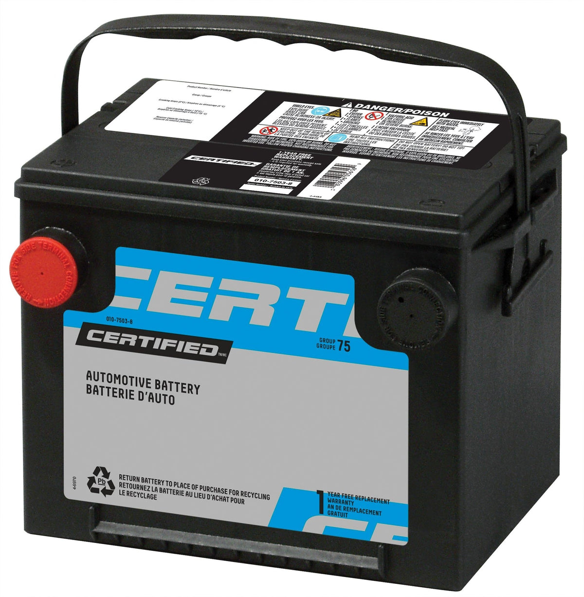 OPTIMA YELLOWTOP 9040-218 Group Size 35 Dual Purpose AGM Battery, 620 CCA
