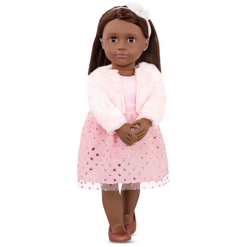 Our Generation Basic Fashion Doll for Ages 3+, Riya, 18-in D5