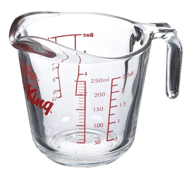 Oven Originals Glass Measuring Cup, 250-ml Z5