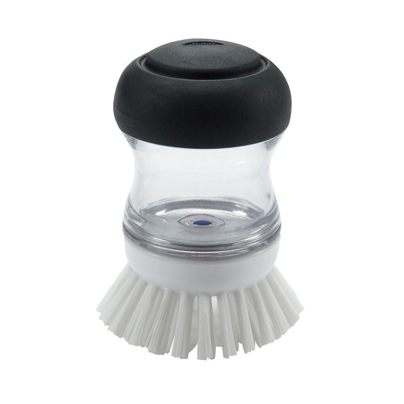 OXO Refillable No-Mess Soap Dispensing Palm Cleaning Brush I5