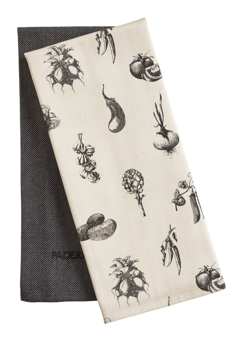 PADERNO All-Purpose Cotton Kitchen Towels, Grey, 2-pk A3