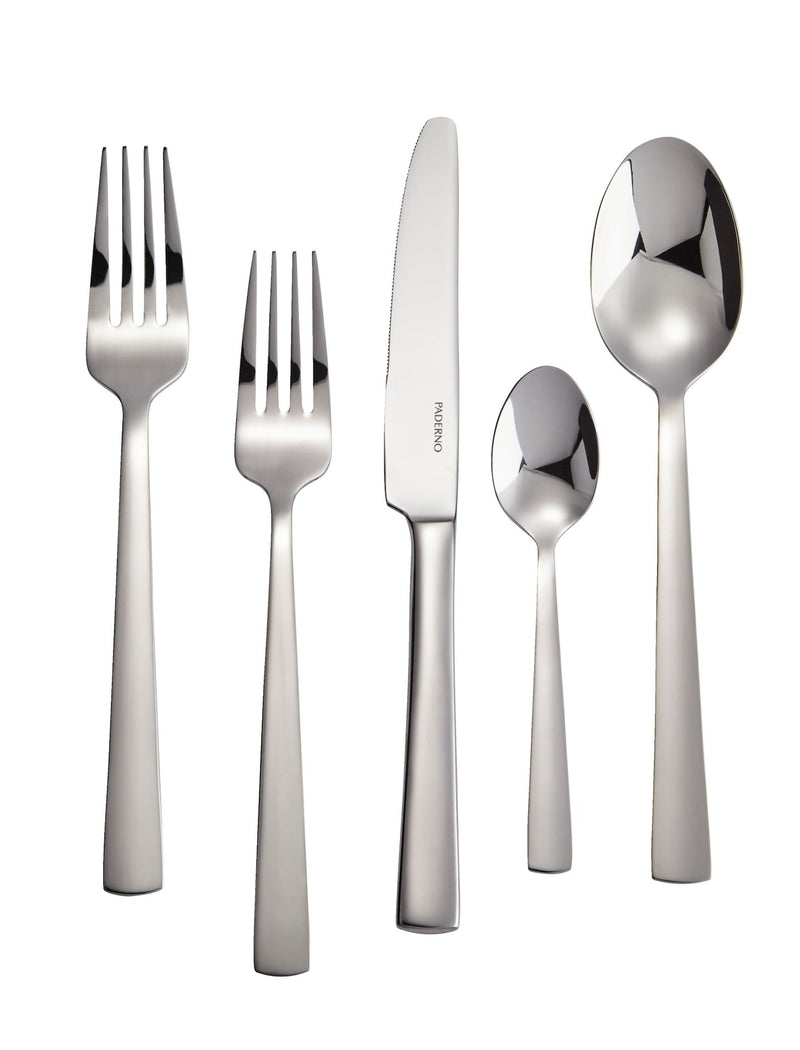 PADERNO Argentia Professional SeriesStainless Steel Flatware Set, Serves 12, 60-pc G7