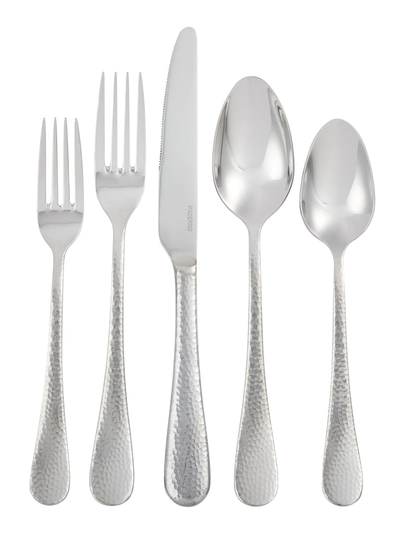 PADERNO Hammered Flatware Set, Serves 4, 20-pc P1