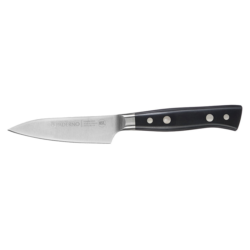 PADERNO Montgomery Stainless Steel Paring Knife, 3-in O0