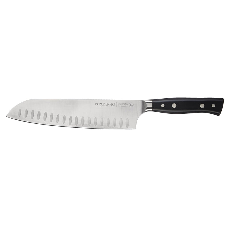 PADERNO Montgomery Stainless Steel Santoku Knife, 8-in X6