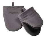 PADERNO Neoprene Palm Mini Mitts, Black, One-Size, 2-pk