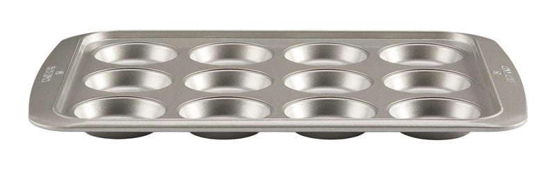 Paderno Professional Muffin Top Pan, Silver, 12-Cup V3