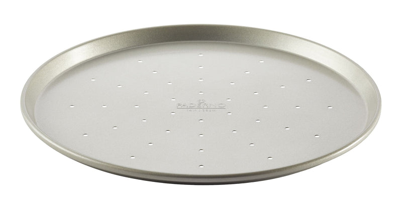 PADERNO Professional Non-Stick Round Pizza Crisper Pan, 14-in D8