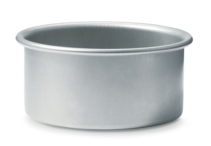 PADERNO Professional Uncoated Aluminum Round Cake Pan, 6-in O0