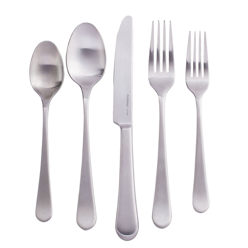 PADERNO Richmond Satin Stainless Steel Flatware Set, Serves 4, 20-pc V2