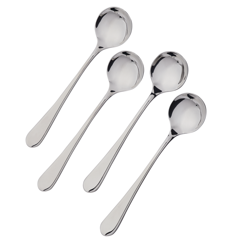 PADERNO Stainless Steel Soup Spoons, 4-pc W0