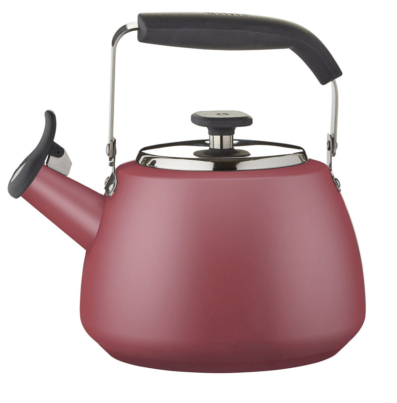 PADERNO Stainless Steel Stovetop Kettle, 1.9-L, Red U2