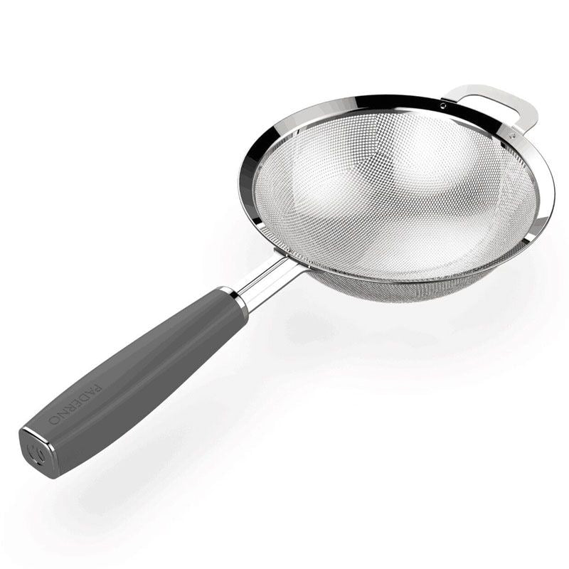 PADERNO Stainless Steel Strainer for Draining/Straining/Sifting, Silver L3