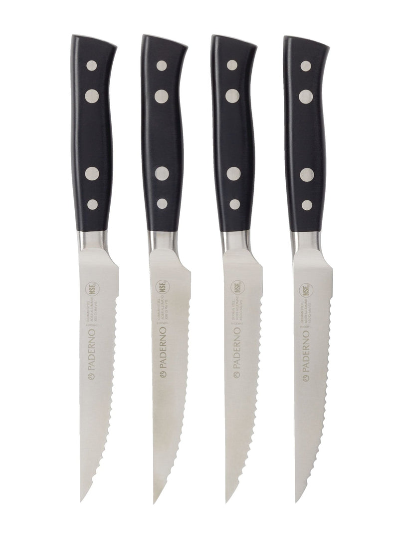 PADERNO Steak Knives Set, 4-pc K0