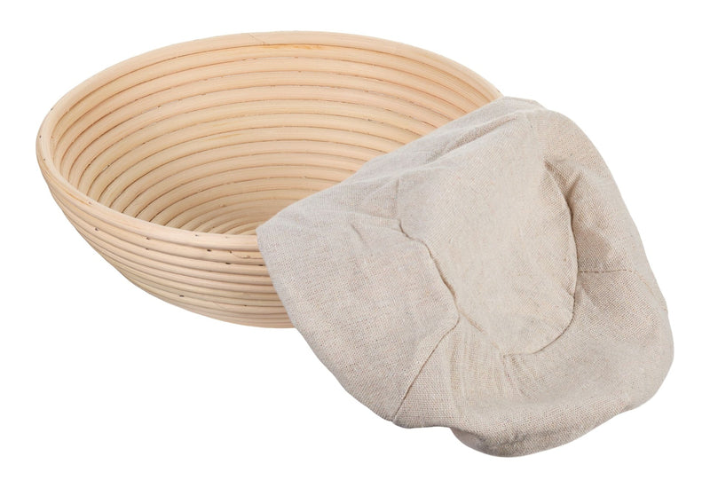 Paderno Vida Cotton/Linen Bread Proofing Basket, 9.84-in A7