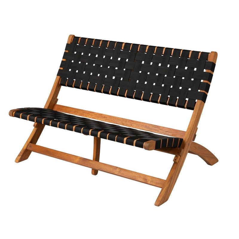 Patioflare Nylon Woven Folding Bench N2
