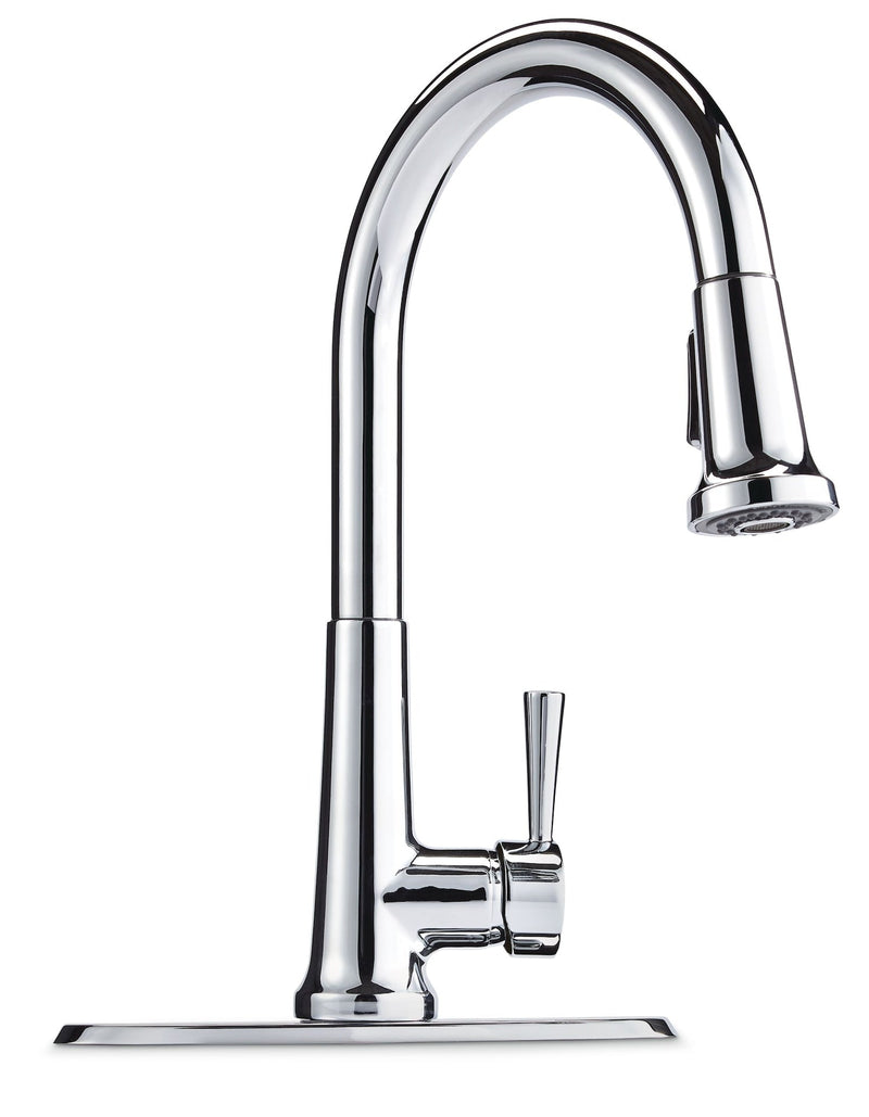 Peerless Single-Handle Pull-Down Kitchen Faucet, Chrome Y6