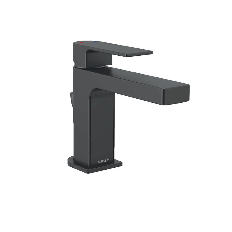 Peerless Xander 1-Handle Lavatory/Bathroom Sink Faucet, Black Q7