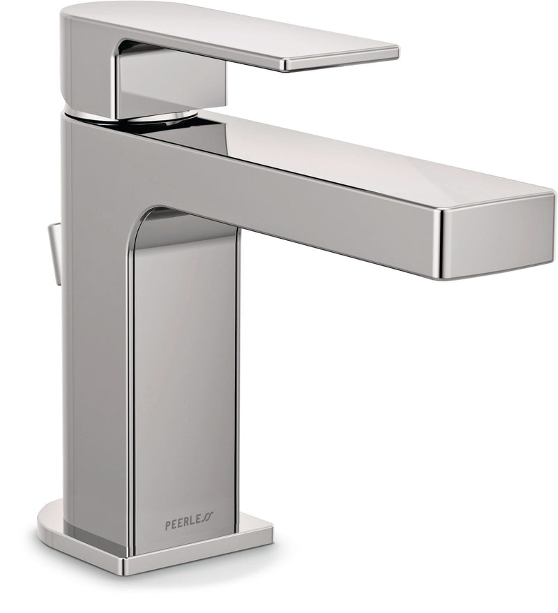 Peerless Xander Single Handle Rigid Spout Single Hole Bathroom Sink Faucet, WaterSense Certified, Chrome O4