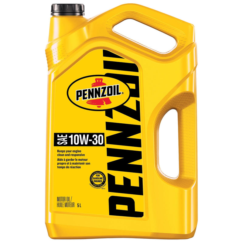 Pennzoil 10W30 Motor Oil, 5-L Jug D0