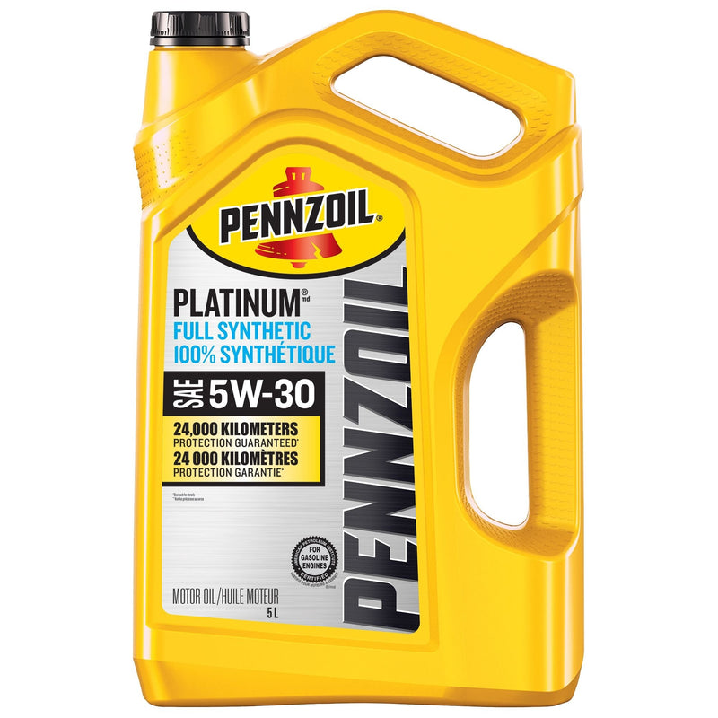 Pennzoil Platinum 5W30 Synthetic Engine/Motor Oil, 5-L Y1